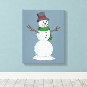Toile Snowman (Insitu (Plancher de Bois))