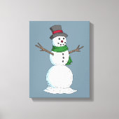 Toile Snowman (Recto)