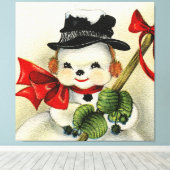 Toile Snowman 004 (Insitu (Plancher de Bois))