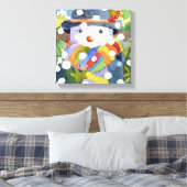 Toile Snowman dans la neige 2011 (Insitu(Chambre))