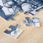 Toile Snowman scène d'hiver Jigsaw Puzzle (Côté)