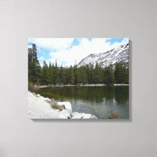 Toile Snowy Tenaya Lake Yosemite National Park Photo