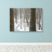 Toile Snowy Woods (Insitu (Plancher de Bois))