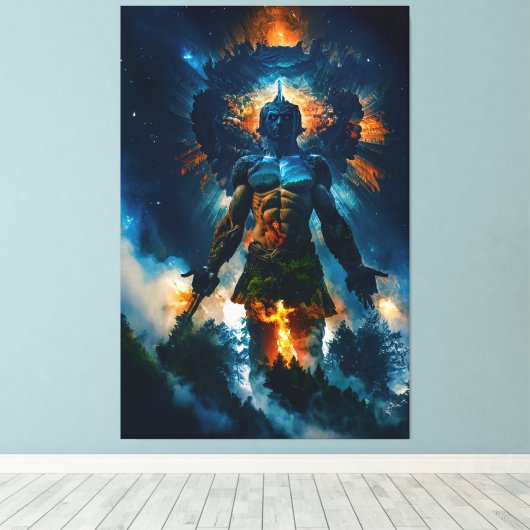 Toile So It Begins (Insitu (Plancher de Bois))