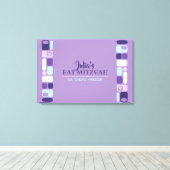 Toile SO MOD Bat mitzvah Carte d'accès (Insitu (Plancher de Bois))