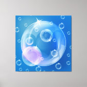 Toile Soap bubbles (Recto)