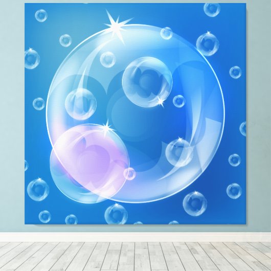 Toile Soap bubbles (Insitu (Plancher de Bois))