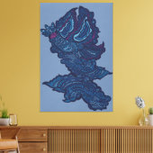 Toile soaring in the beauty of Nature (Insitu(Salon))