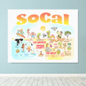 Toile SoCal (Insitu (Plancher de Bois))