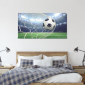 Toile Soccer Ball Goal Net Stadium Action (Insitu(Chambre))