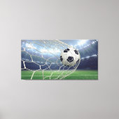 Toile Soccer Ball Goal Net Stadium Action (Recto)
