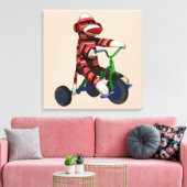 Toile Sock Monkey Tricycle (Insitu(Salon))