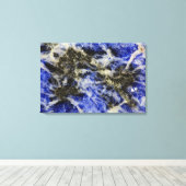 Toile Sodalite bleue (Insitu (Plancher de Bois))