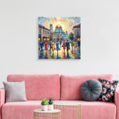 Toile Sofia Bulgarie Cathédrale Alexandre Nevski Œuvre m (Insitu(Salon))