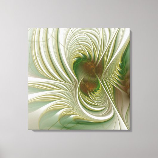 Toile Soft and tenderness fractal fantasy flowers (Recto)