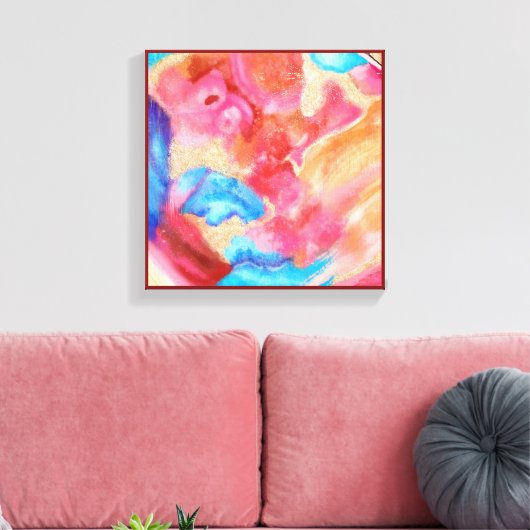 Toile SOFT AS STONE Abstrait panneau de mur (Insitu(Salon))