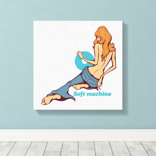 Toile Soft machine (Insitu (Plancher de Bois))