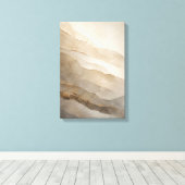 Toile Soft Strata — Aurema (Portrait) (Insitu (Plancher de Bois))