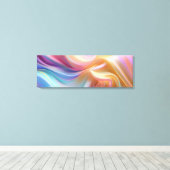 Toile Soie pastel colorée (Insitu (Plancher de Bois))