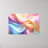 Toile Soie pastel colorée (Recto)