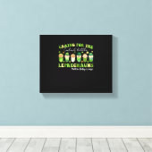 Toile Soins Pour Petits Leprechauns Mère Bébé Infirmière (Insitu (Plancher de Bois))