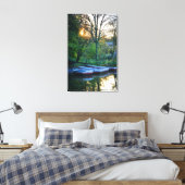 Toile Soir au lac (Insitu(Chambre))