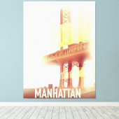 Toile Soirée à Manhattan (Insitu (Plancher de Bois))