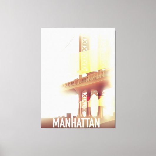 Toile Soirée à Manhattan (Recto)