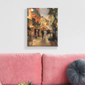 Toile Soirée à Paris (Insitu(Salon))