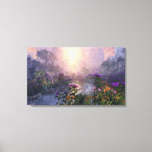 Toile Soirée au Ciel - par Jurgen Ziewe (Recto)