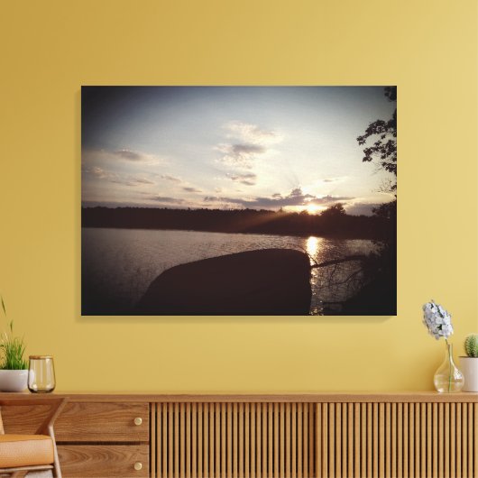 Toile Soirée calme (Insitu(Salon))