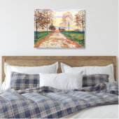 Toile Soirée d'automne (par Ferdinand Hodler) (Insitu(Chambre))