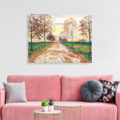 Toile Soirée d'automne (par Ferdinand Hodler) (Insitu(Salon))