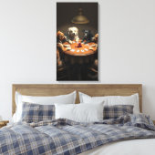 Toile Soirée de poker (Insitu(Chambre))