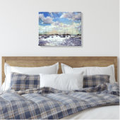 Toile Soirée du Golfe du Morbihan 2002 (Insitu(Chambre))