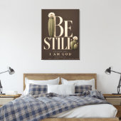 Toile SOIS TRANQUILLE | Psaume 46:10 (Insitu(Chambre))