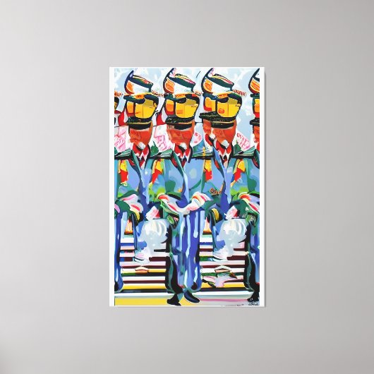 Toile Soixante-Seize Trombones (Recto)