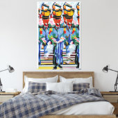 Toile Soixante-Seize Trombones (Insitu(Chambre))