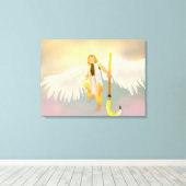 Toile Sol sun god (Insitu (Plancher de Bois))