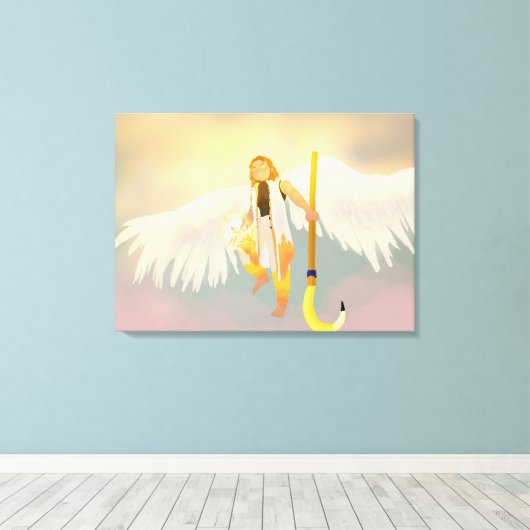 Toile Sol sun god (Insitu (Plancher de Bois))