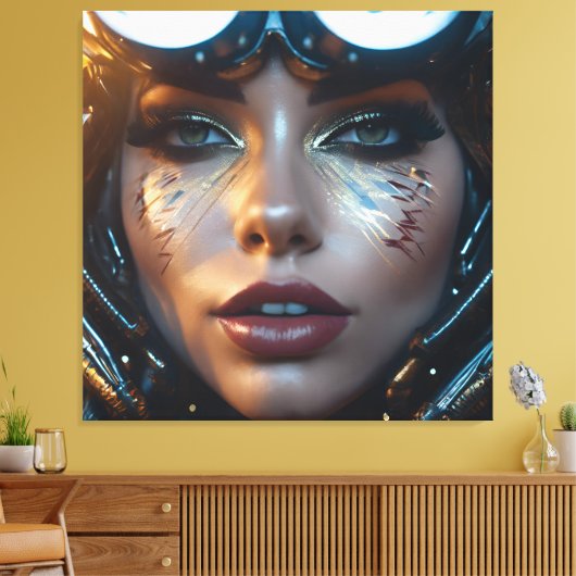 Toile Solar Punk Woman (Insitu(Salon))