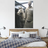 Toile Soldat Qin chinois en terre cuite 3e siècle av. J. (Insitu(Chambre))