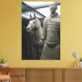 Toile Soldat Qin chinois en terre cuite 3e siècle av. J. (Insitu(Salon))