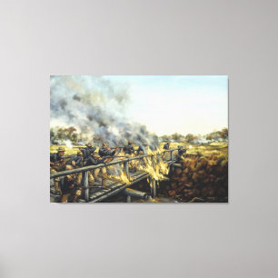 Toile Soldats au soleil par la copie de Donna Neary