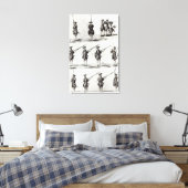 Toile Soldats avec baïonnettes (Insitu(Chambre))