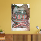 Toile Soldats normaliens traversant le chenal anglais (Insitu(Salon))