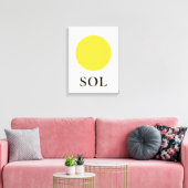 Toile Soleil (Insitu(Salon))