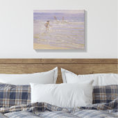 Toile Soleil à Skagen : Garçons Baignade, 1892 (Insitu(Chambre))