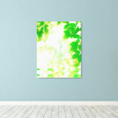 Toile Soleil à travers les feuilles, gros plan (Insitu (Plancher de Bois))