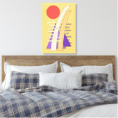 Toile Soleil abstrait, ombres, reflets et structures (Insitu(Chambre))